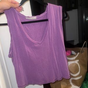 Free People Purple Tank Top